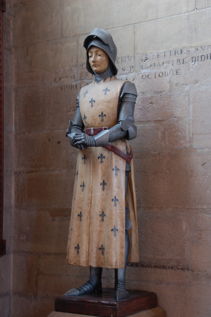 Statue of Jeanne d'Arc SaintMichel de Dijon Monceau Flickr