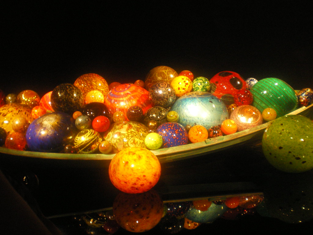 Glassblowing This is all glass blown through a straw or so… Flickr