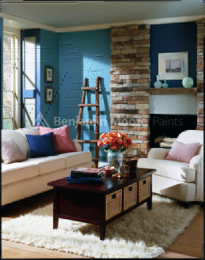 Blue Room Benjamin Moore Room Photography 2009 Benjamin Moore