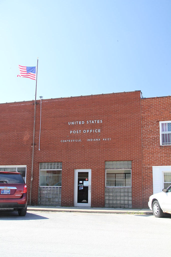 Coatesville IN, Coatesville Indiana, Post Office, 461221, … Flickr