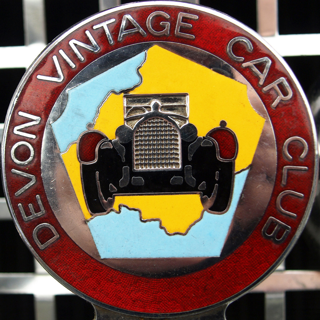 Badge Devon Vintage Car Club Chris Flickr