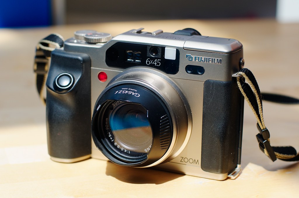 Fuji GA645Zi with GA Strobe Selling this amazing camera wi… Flickr