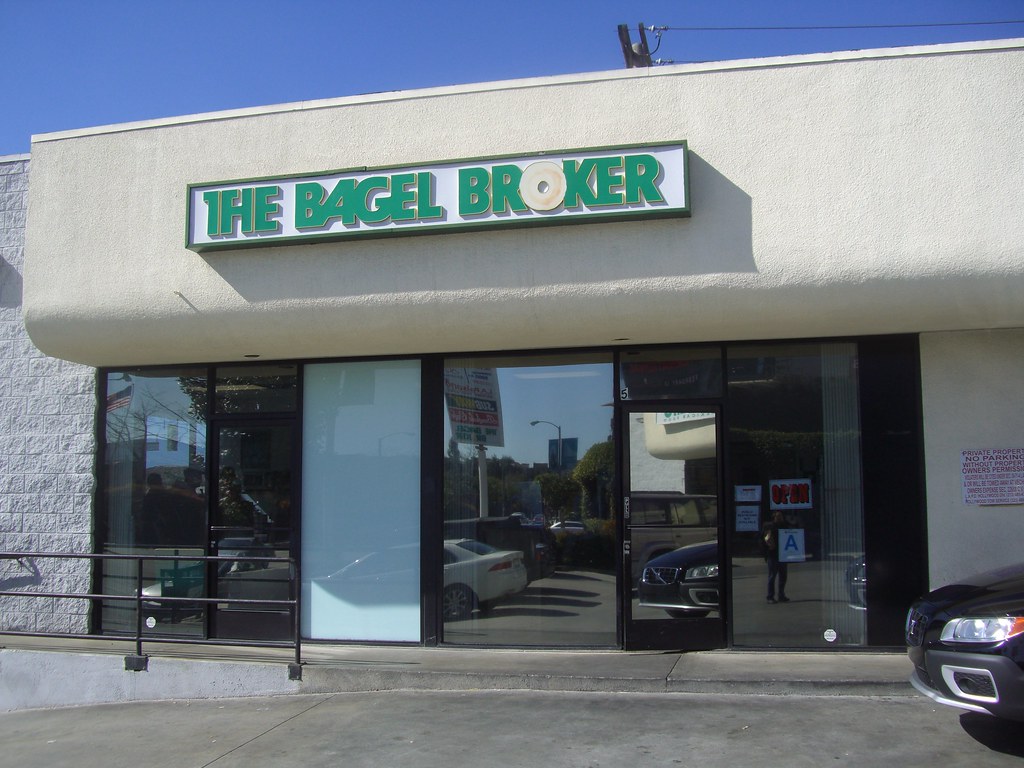 The Bagel Broker Best bagels in Los Angeles. www.bagelbrok… Rob