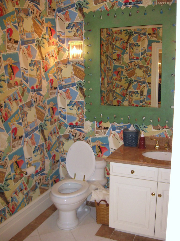 Hawaiianthemed bathroom Eschman Meadows Tami Longaberge… Flickr
