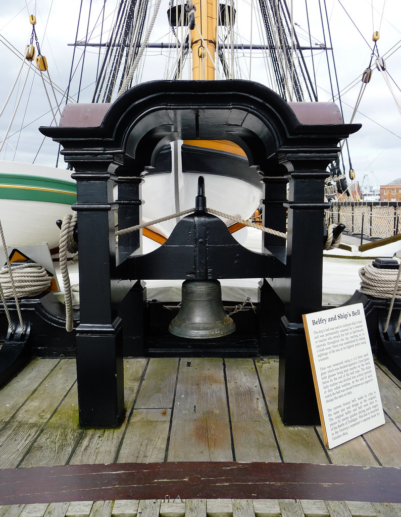 HMS Victory Ships Bell Ian Dick Flickr