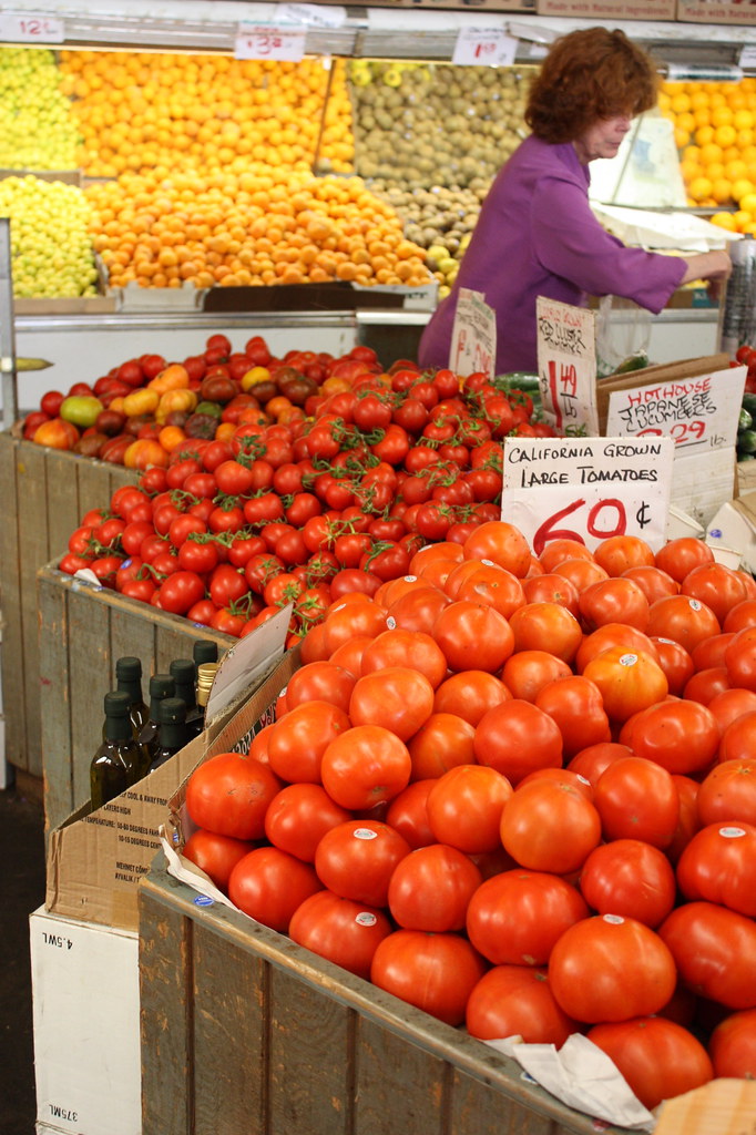 Produce section Genie Gratto Flickr