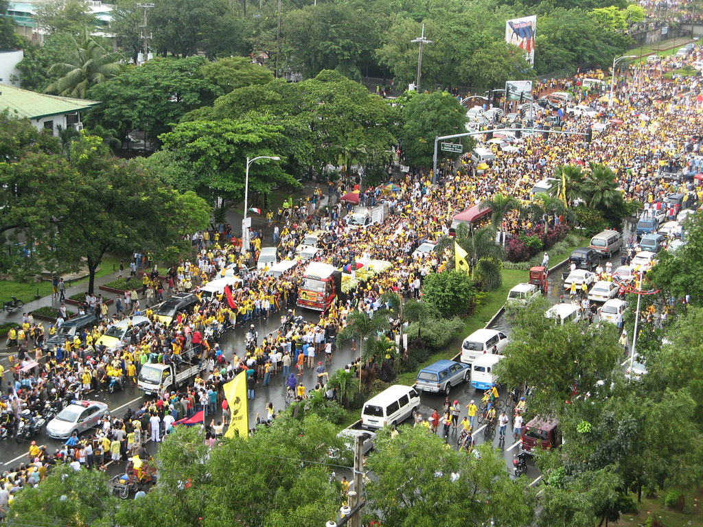 Philippines Funeral Procession of former President Cory A… Flickr