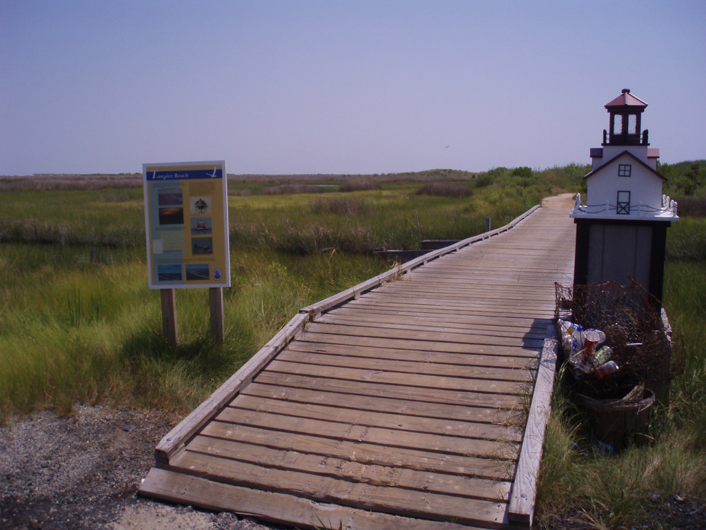 Boardwalk To Tangier Beach Tangier Island VA Steve "Rusty" Rust