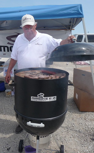 The Grillmeister | Buddy at a local flea market cooking saus… | Flickr