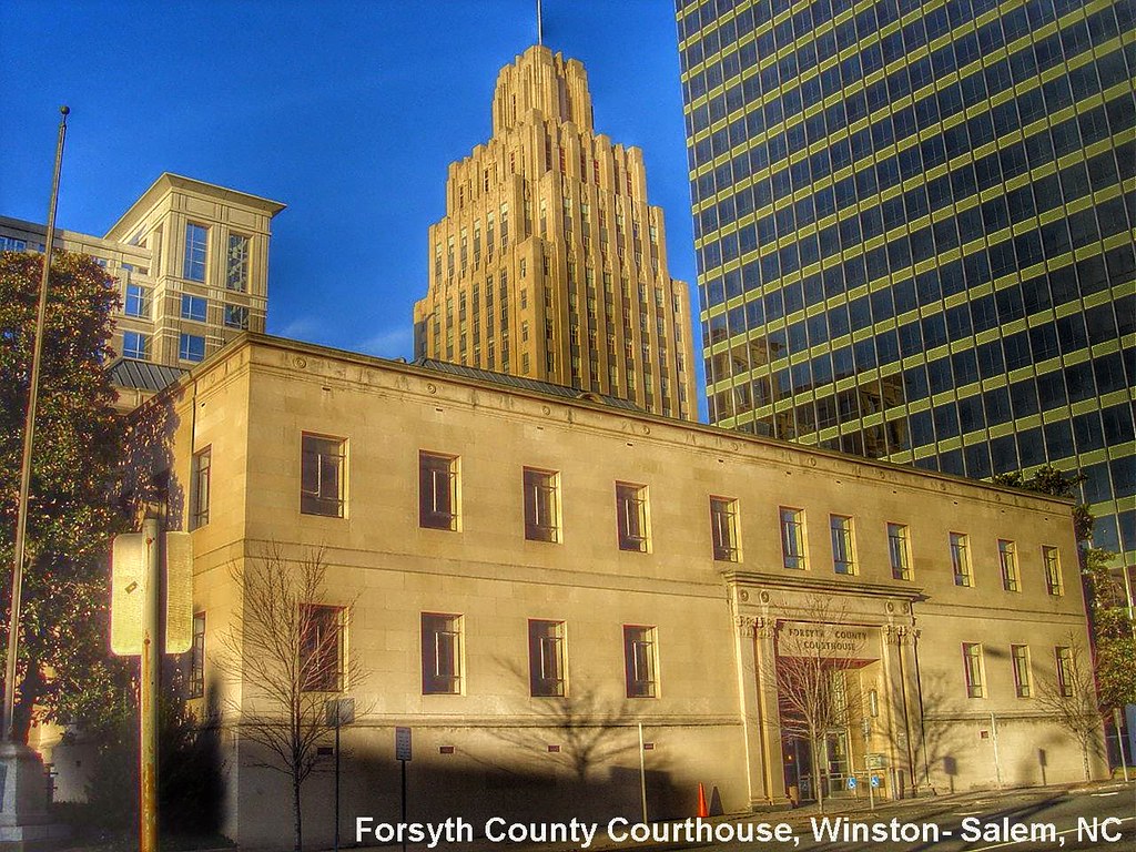 Forsyth County Courthouse WinstonSalem NC nrhp 1300020… Flickr