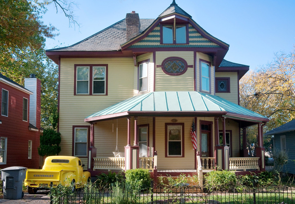 Queen Anne Victorian home, Fourth Ward, Charlotte, North C… Flickr