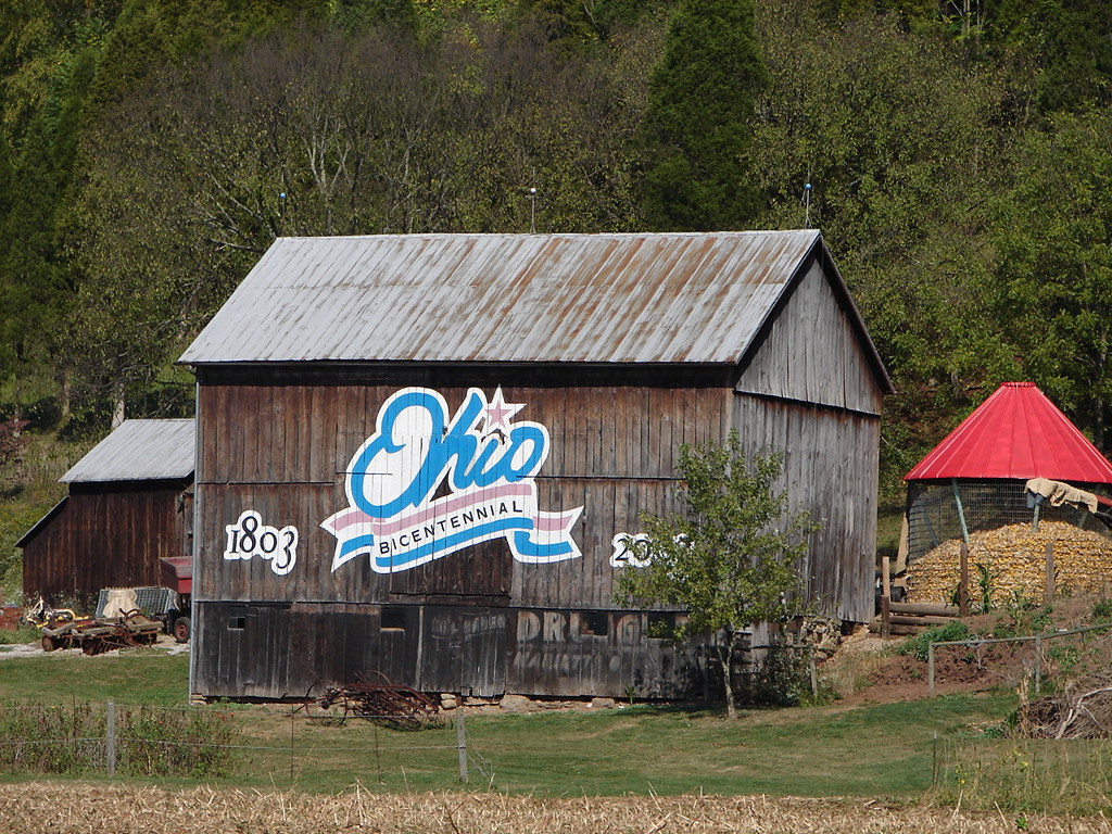 Ohio Bicentennial Barn Located along Rt. 60 in Lowell, OH Flickr