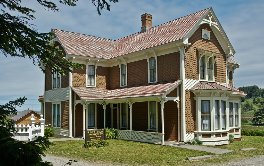 Historic Hughes House, Cape Blanco, Oregon Flickr