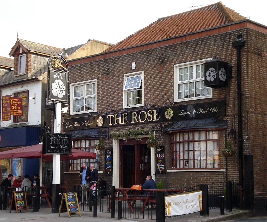 Rose, Bexleyheath, London DA6 Decent enough pub in Bexleyh… Flickr