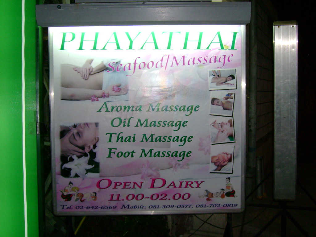 Seafood Massage Open Dairy Thai businesses like to use hyb… Flickr