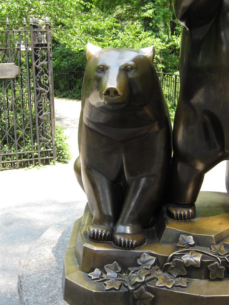 Central Park Group of Bears. . This bronze sculpture by Pa… Flickr