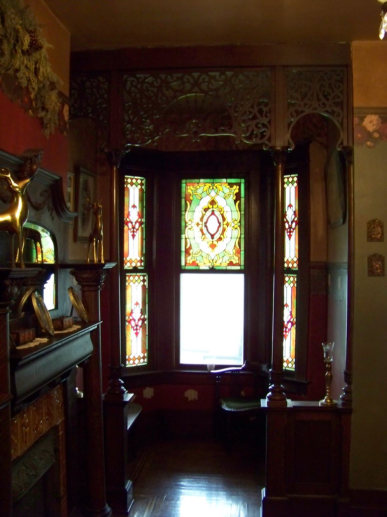 Aviston_IL18 Fretwork and Nook off the Stair Hall in the … Flickr