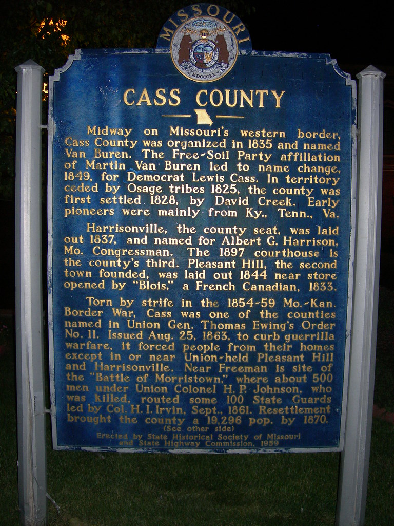 Cass County Historic Marker a photo on Flickriver