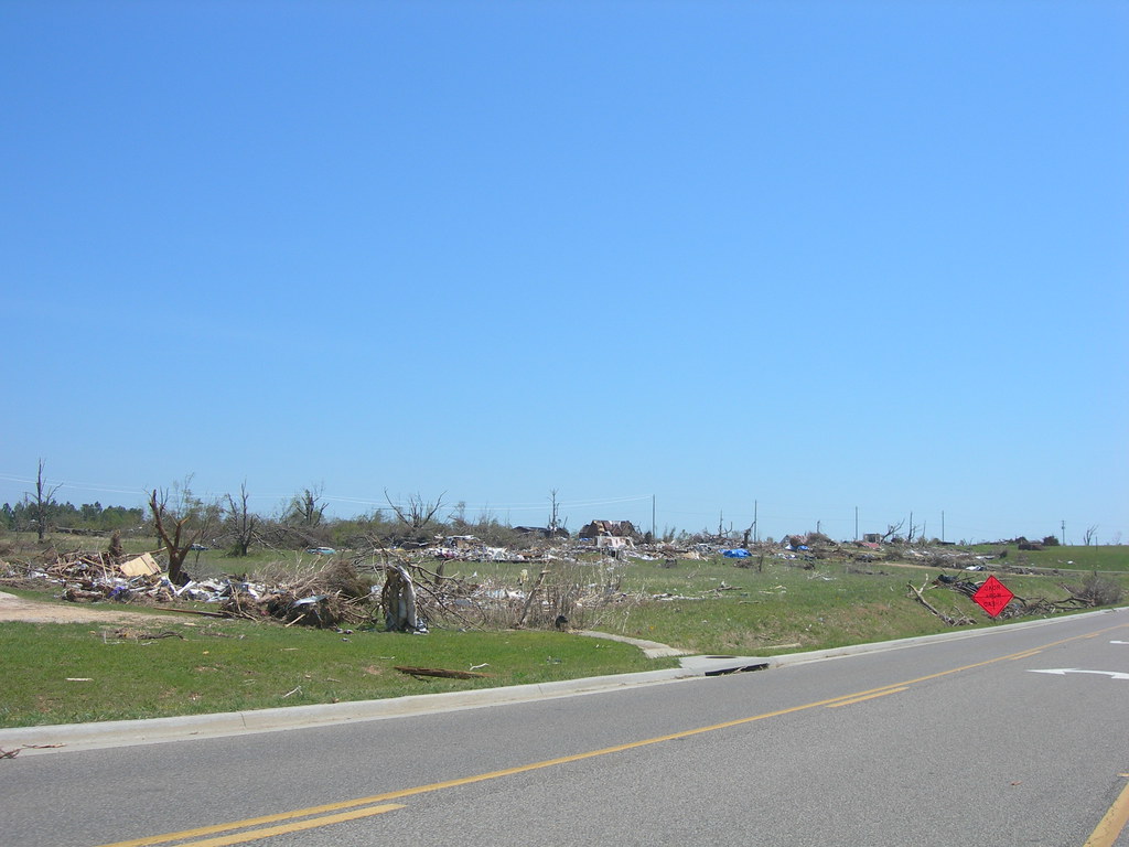 Hackleburg Tornado Damage Coming into Hackleburg from the … Flickr