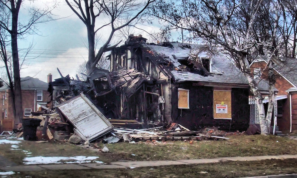 Abandoned Houses Brightmoor Detroit Michigan a photo on Flickriver