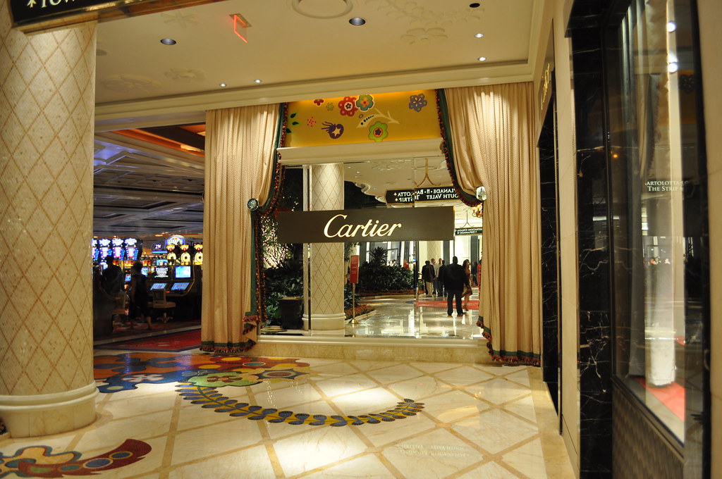Wynn Las Vegas Cartier Adentro del hotel Juan Carlos