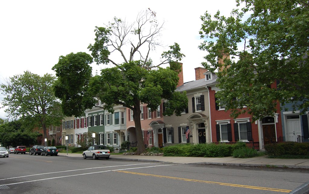 Row Houses Historical District Geneva Row Houses on So… Flickr