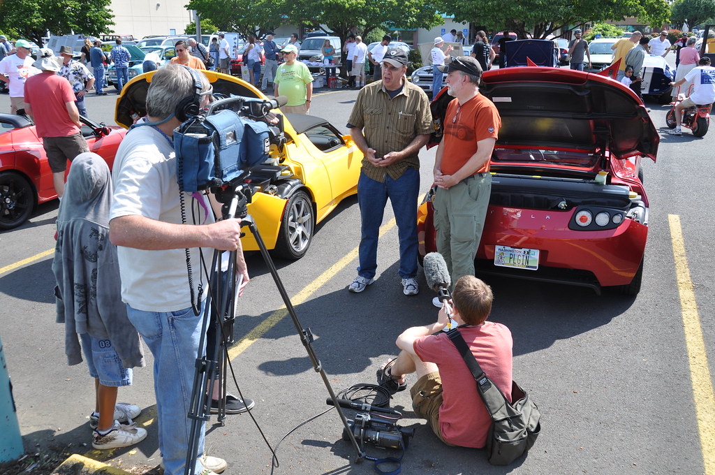 Tesla Trip Wayland 009 The NEDRA EV car show during the Wa… Flickr