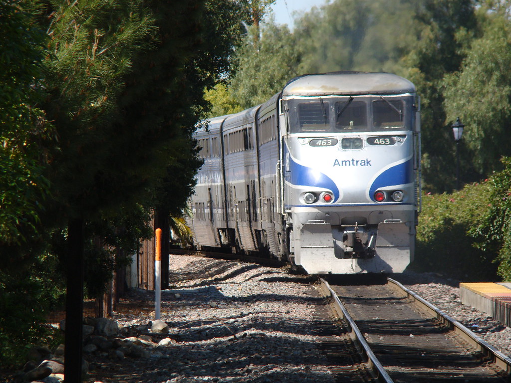 Pacific Surfliner Train at San Juan Capistrano San Juan Ca… Flickr