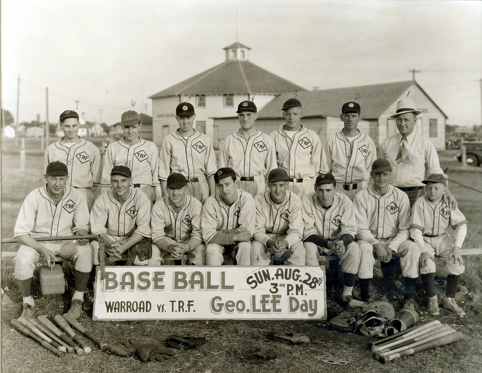 Salveson Photo 1938 Baseball Team Warroad vs TRF Aug… Flickr