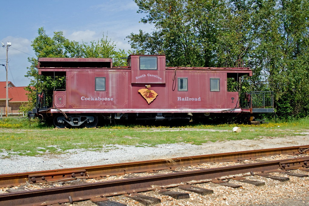 A Loose Cockaboose Sitting near Shop Road in Columbia, SC … Flickr
