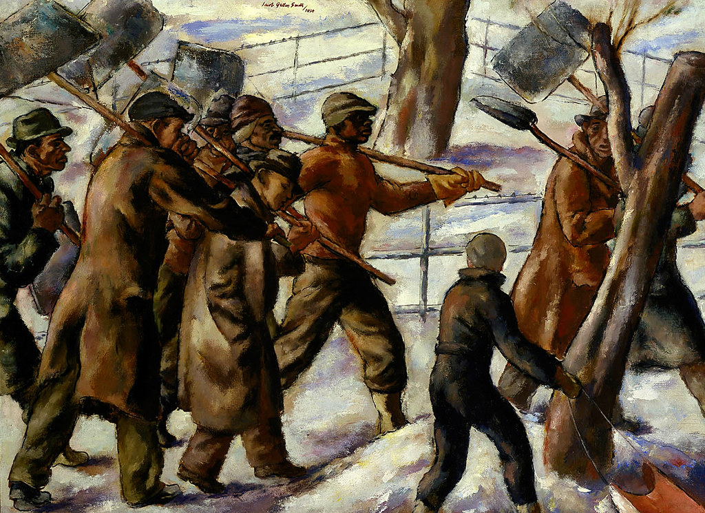 Jacob Getlar Smith Snow Shovellers, 1934 Snow Shovellers,… Flickr