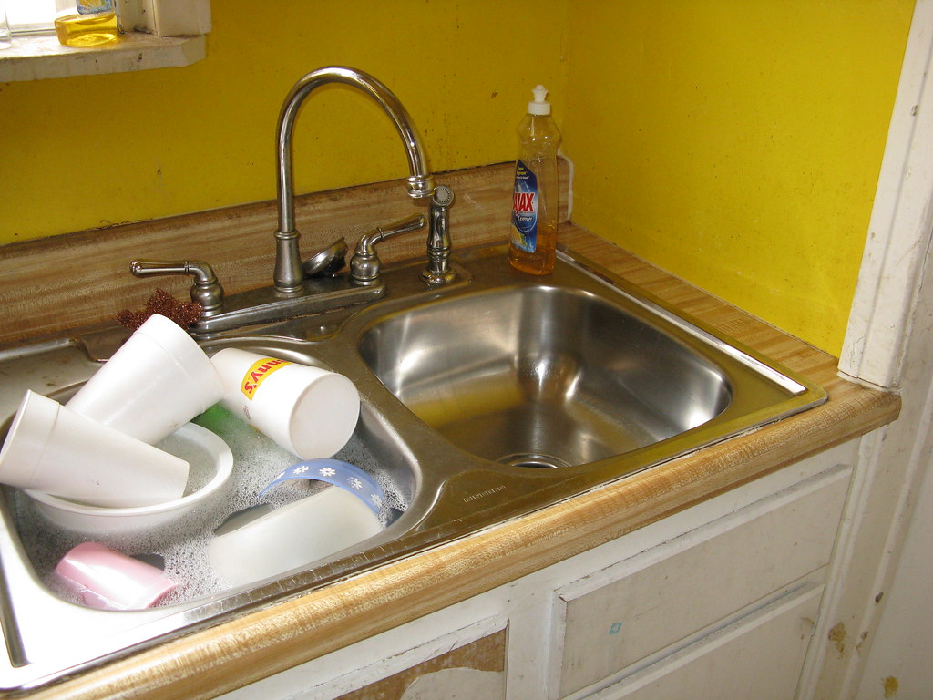 Left Apartment Kitchen Sink Closeup of New Kitchen sink an… Flickr