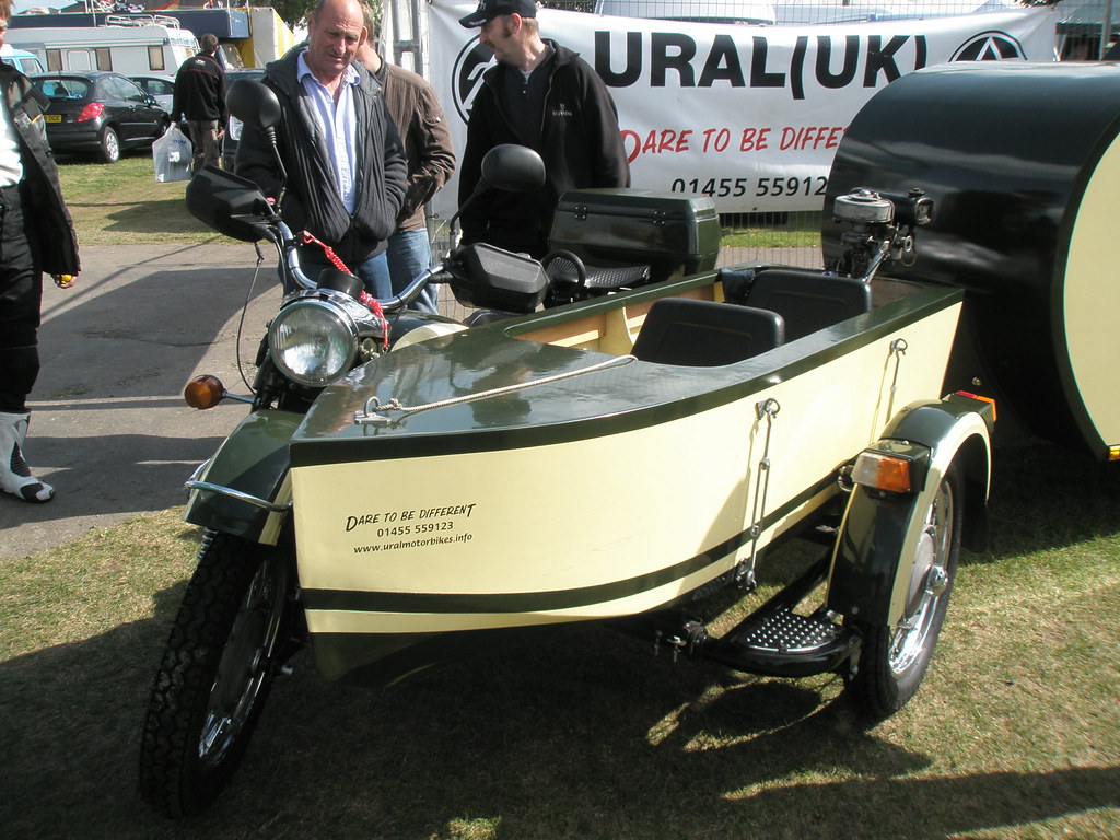 Ural Combination Bike Boat Trailer BMF Rally 16th May … Flickr