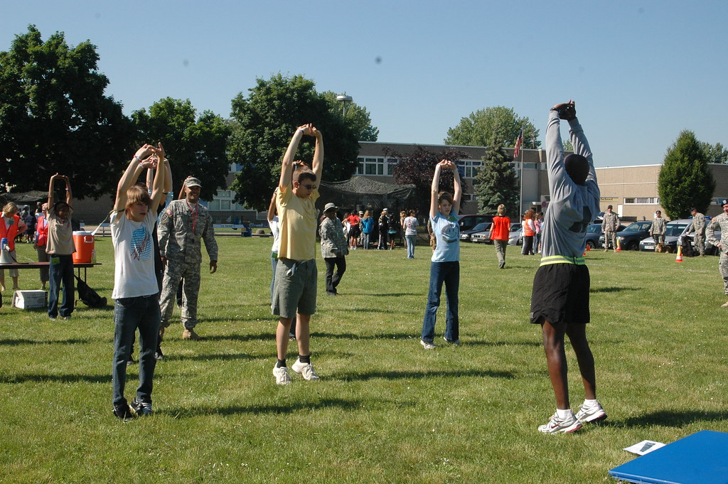 HMS Kids' Boot Camp Heidelberg Middle School students with… Flickr