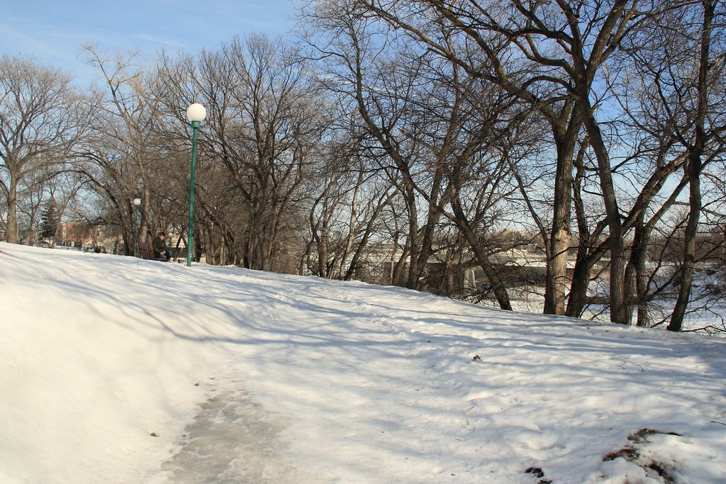A walk along the river The Forks, Winnipeg, Manitoba Flickr