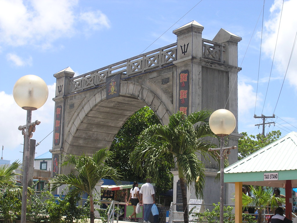 Independence Arch, Bridgetown, Barbados Barbados became an… Flickr