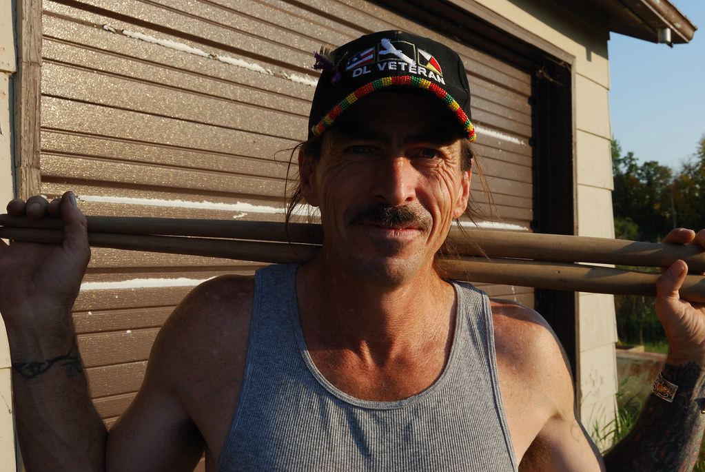 Bill Paulson with his wild rice knockers Photo by Ben Kjos