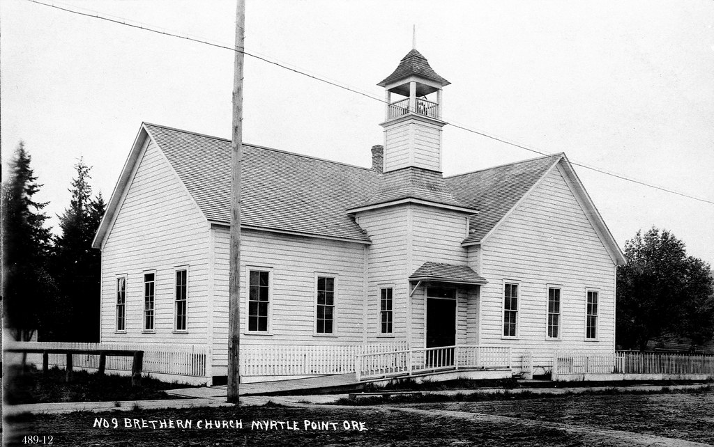 Myrtle Point Oregon Church Brethren Church. curtis Irish Flickr