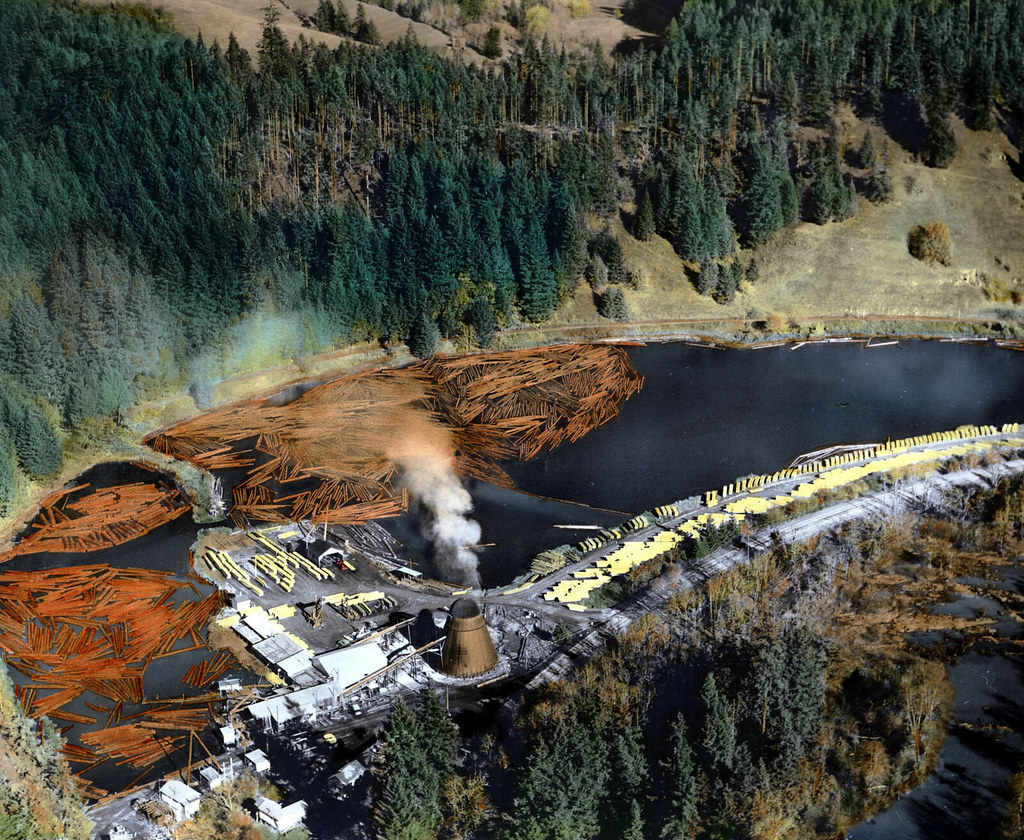 Drain, Or This is a 1950s era view of the KruseWoolley sa… Flickr