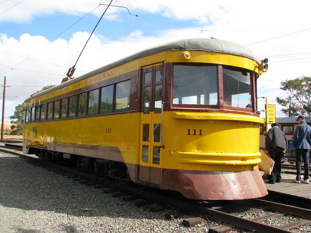 Cedar Rapids & Iowa City 111 Cincinnati Car Company interurban