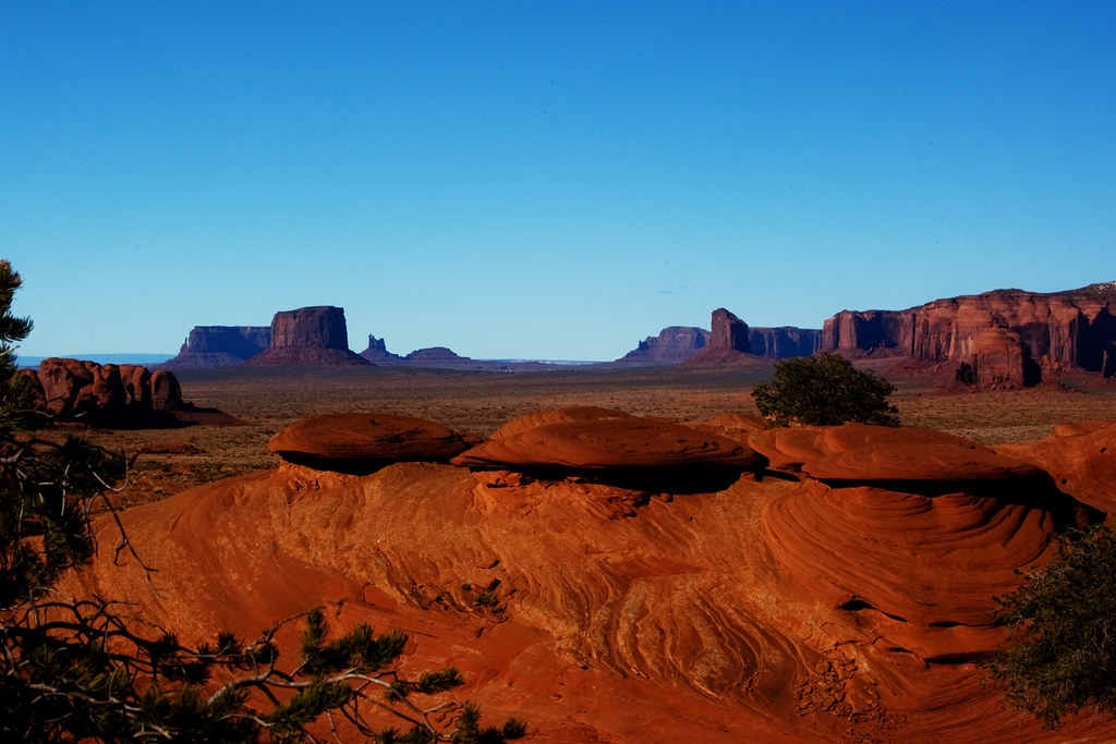 The Saucers, Mystery Valley, Monument Valley, AZ Some