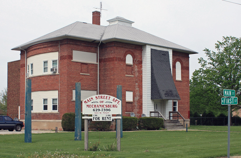 Mechanicsburg IL Old Mechanicsburg Public School Flickr