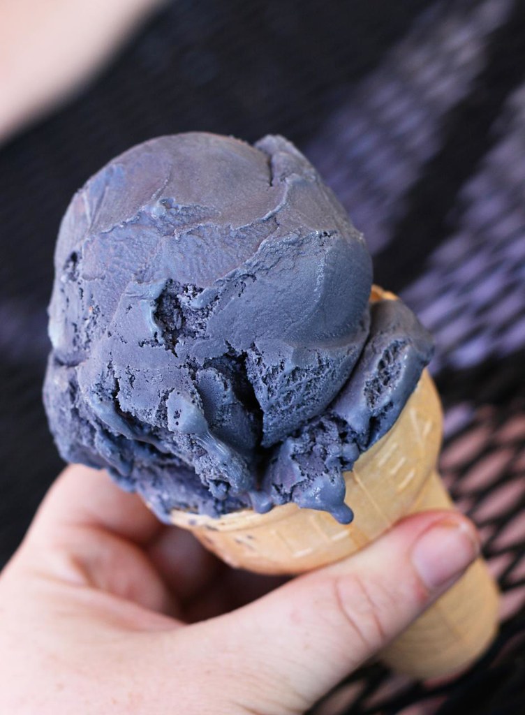 fresh black licorice ice cream MelanieF Flickr