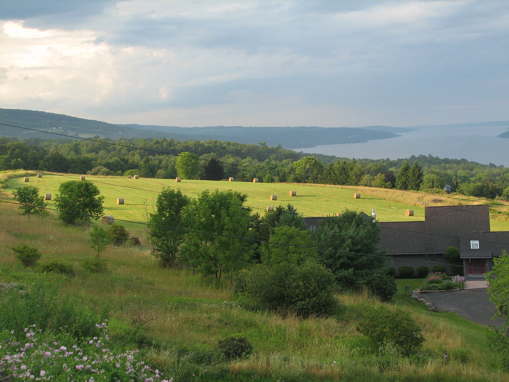 Canandaigua Lake From a marked scenic view near Naples, NY… buschap
