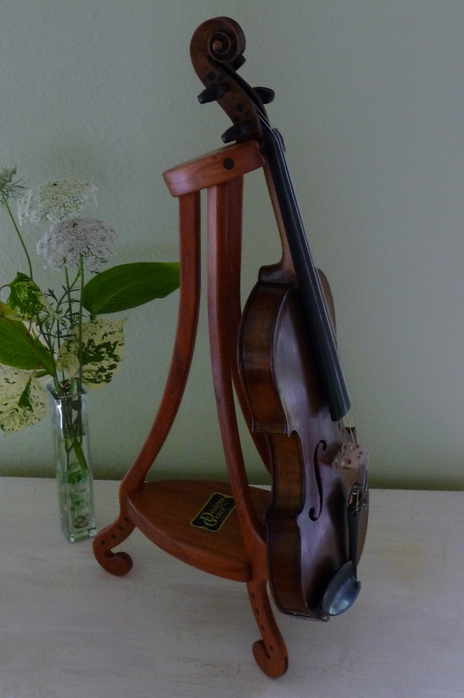 Custom Violin Stand cherry wood violin stand designsbyg22 Flickr