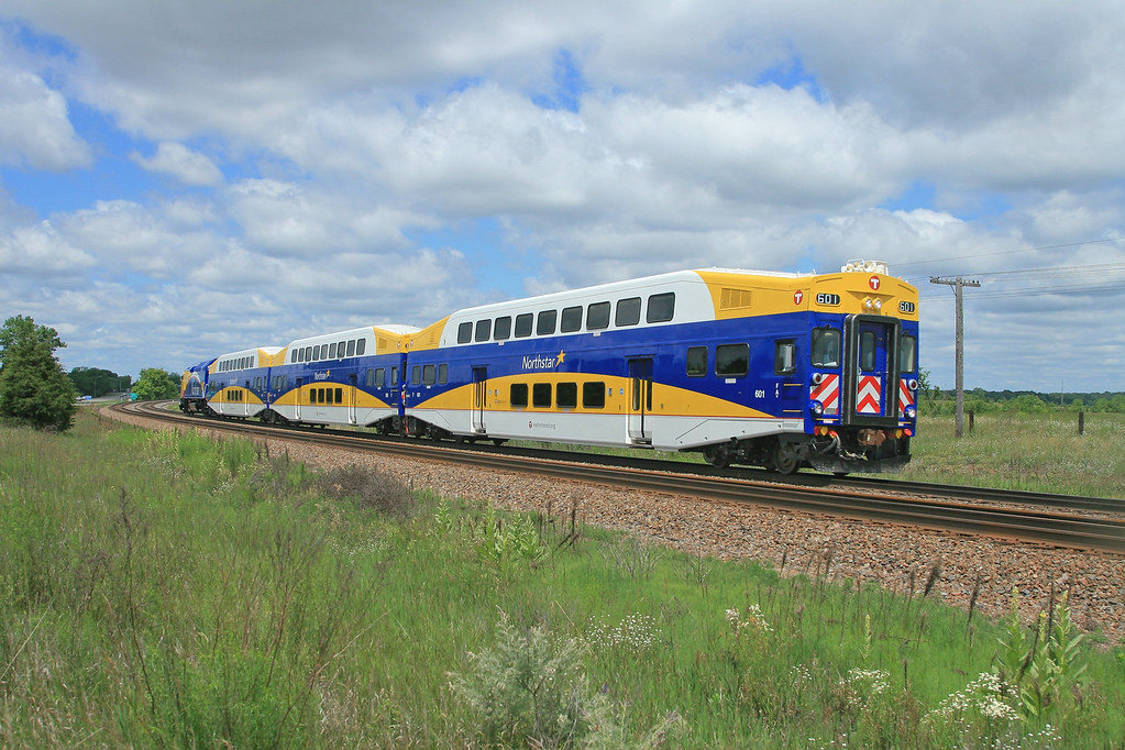 North Star Cab Car Another test run finds an eastbound Nor… Flickr