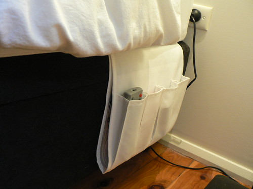 Bedside "Table" / Ikea Remote Control Holder Blogged at Sa… Flickr