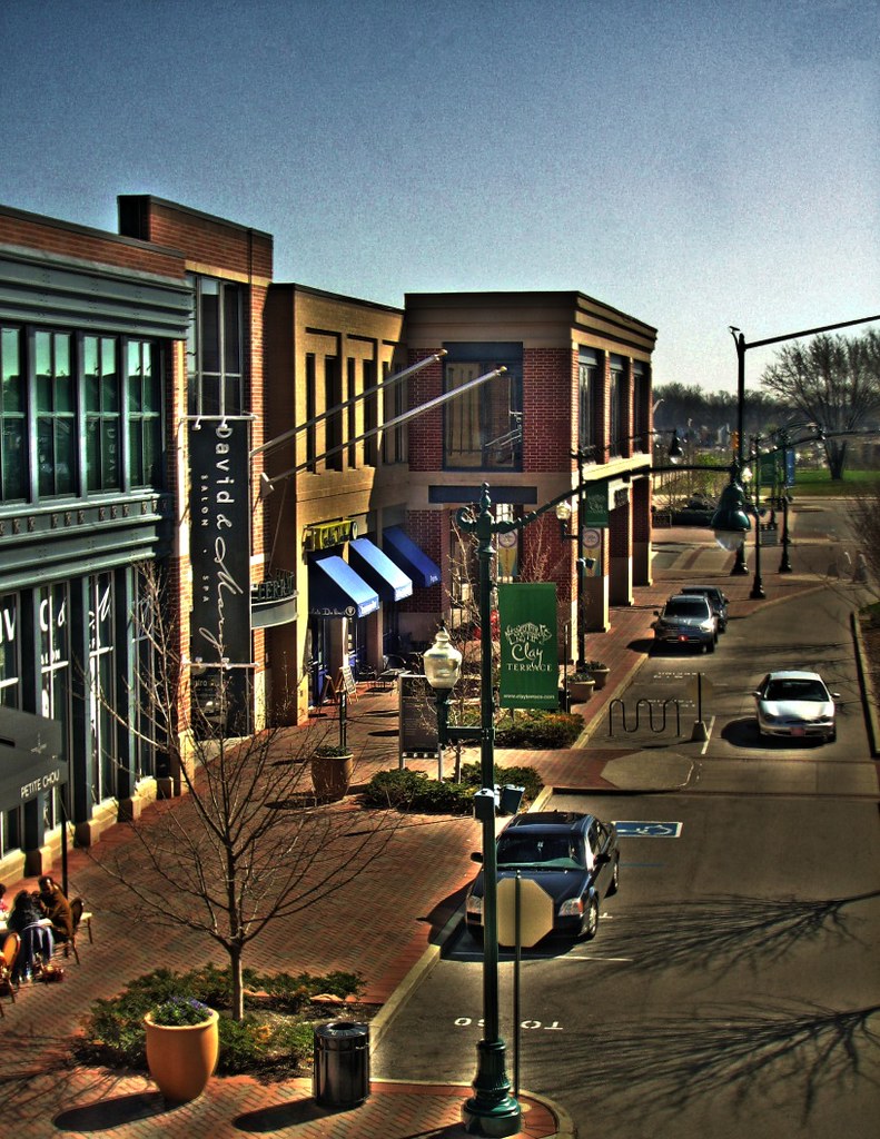 Clay Terrace, Carmel, Indiana Newer shopping center in Car… Flickr