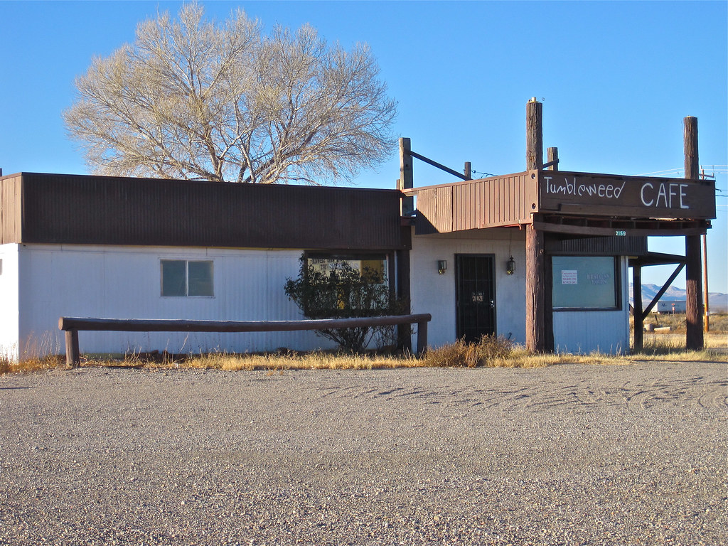 Tumbleweed Cafe, San Simon, AZ It's lonely these days at t… Flickr