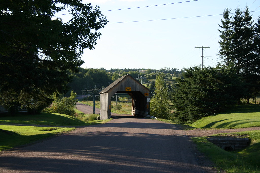 Boudreau Covered Bridge (Westmorland County, New Brunswick… Flickr
